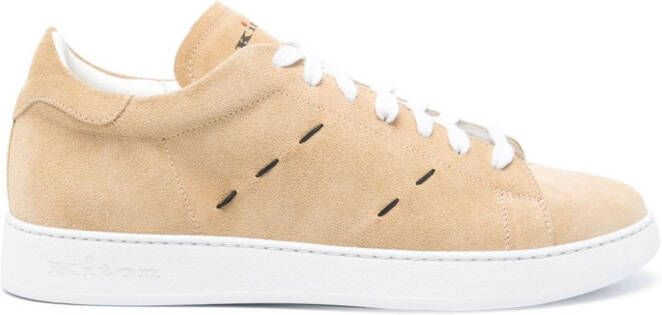 Kiton Suède sneakers Beige