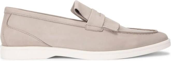 Kurt Geiger London Julian leren loafers Beige