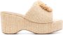 Kurt Geiger London Kensington muiltjes met sleehak Beige - Thumbnail 1