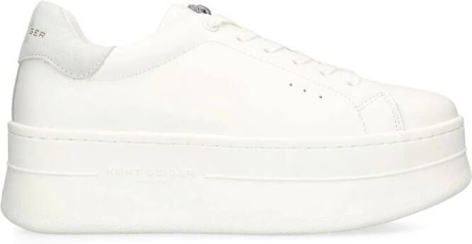 Kurt Geiger London Laney sneakers met plateauzool Wit