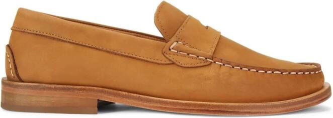 Kurt Geiger London Luis leren loafers Bruin