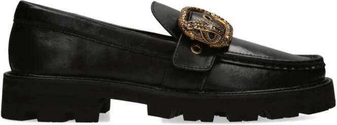 Kurt Geiger London Mayfair leren loafers Zwart