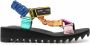 Kurt Geiger London Sandalen met colourblocking Geel - Thumbnail 1