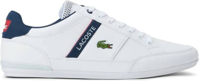 Lacoste Sneakers met borduurwerk Wit