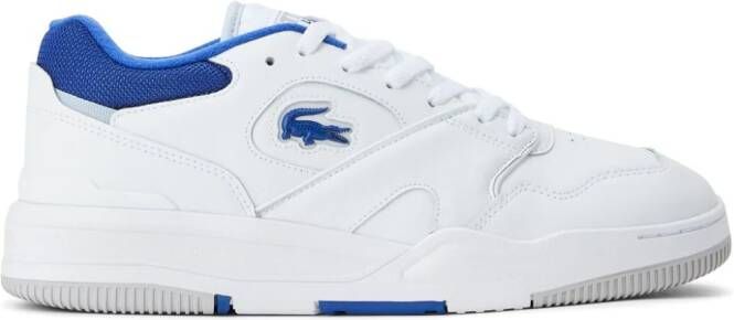 Lacoste Lineshot leren sneakers Wit