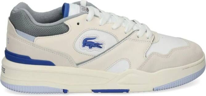 Lacoste Lineshot sneakers met logopatch Wit