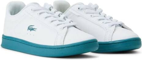 Lacoste Powercourt sneakers met logoprint Wit