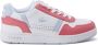 Lacoste T-Clip leren sneakers Wit - Thumbnail 1