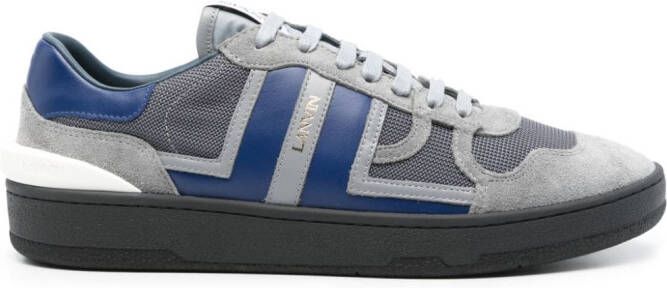 Lanvin Clay leren sneakers Grijs