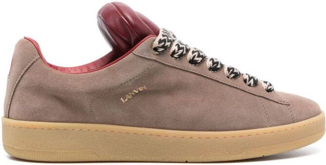 Lanvin x Future Hyper Curb suède sneakers Bruin