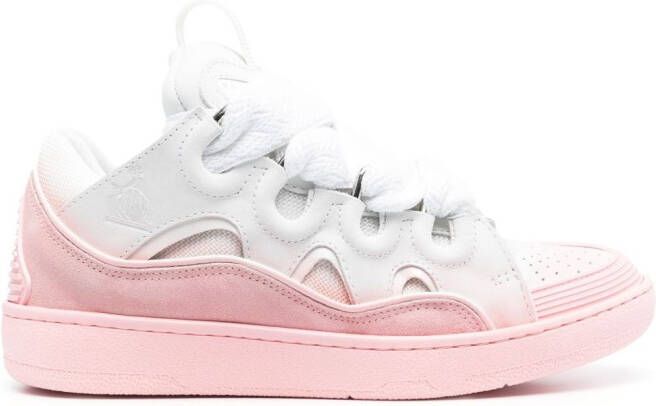 Lanvin Curb low-top sneakers Roze