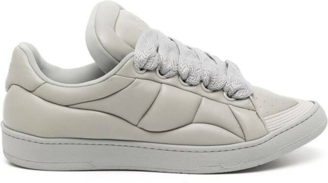 Lanvin Curb XL leren sneakers Grijs