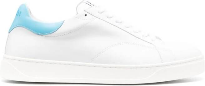 Lanvin DDB0 leren sneakers Wit