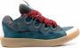 Lanvin Sneakers met logopatch Blauw - Thumbnail 1