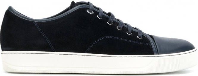 Lanvin Suède sneakers Blauw