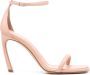 Lanvin Swing leren sandalen Roze - Thumbnail 1