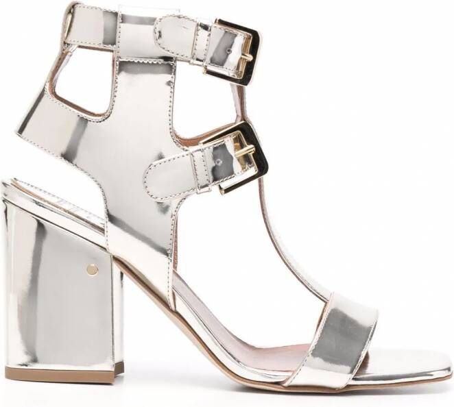 Laurence Dacade Sandra metallic sandalen Goud