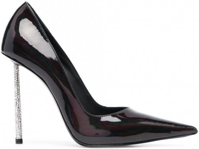 Le Silla Bella lakleren pumps Zwart