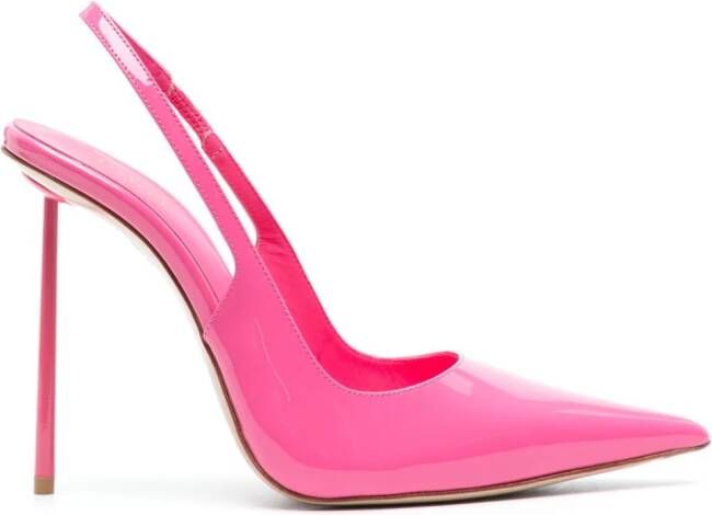 Le Silla Bella 120mm slingback pumps Roze