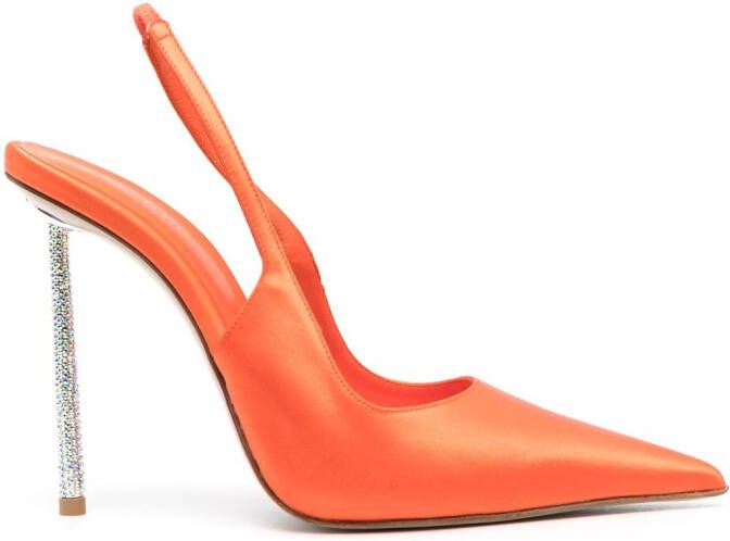 Le Silla Bella slingback pumps Oranje