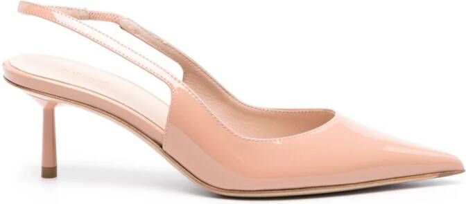 Le Silla Bella 60mm slingback pumps Roze