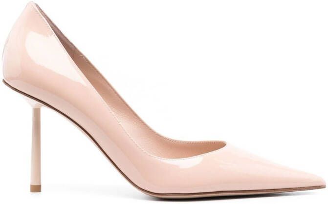 Le Silla Bella lakleren pumps Beige