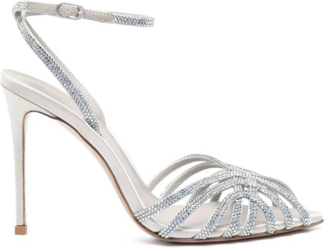 Le Silla Bella slingback sandalen Zilver