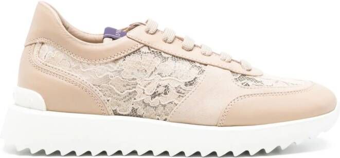 Le Silla Chantily leren sneakers Beige