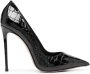 Le Silla Eva leren pumps Zwart - Thumbnail 1