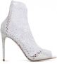 Le Silla Gilda sandalen met mesh Wit - Thumbnail 1