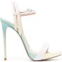 Le Silla Gwen lakleren sandalen Groen - Thumbnail 1