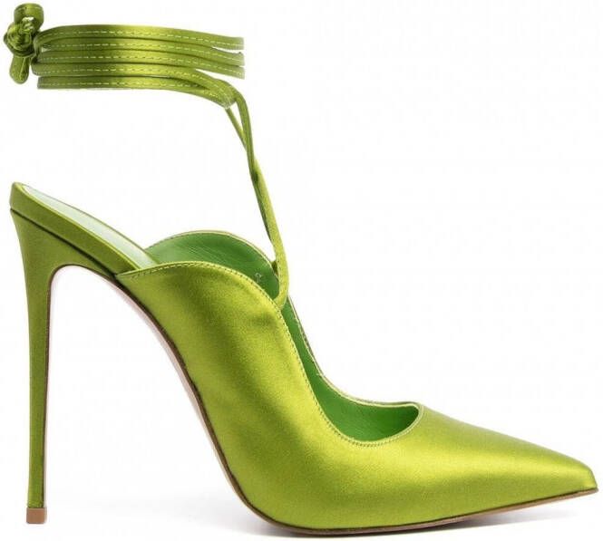 Le Silla Ivy slingback pumps Groen