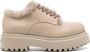 Le Silla Leren veterschoenen Beige - Thumbnail 1