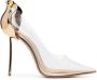 Le Silla Metallic pumps Beige - Thumbnail 1