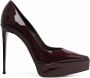 Le Silla Uma pumps met plateauzool Rood - Thumbnail 1