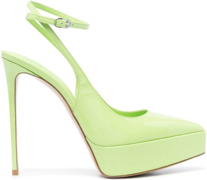 Le Silla Uma slingback pumps Groen