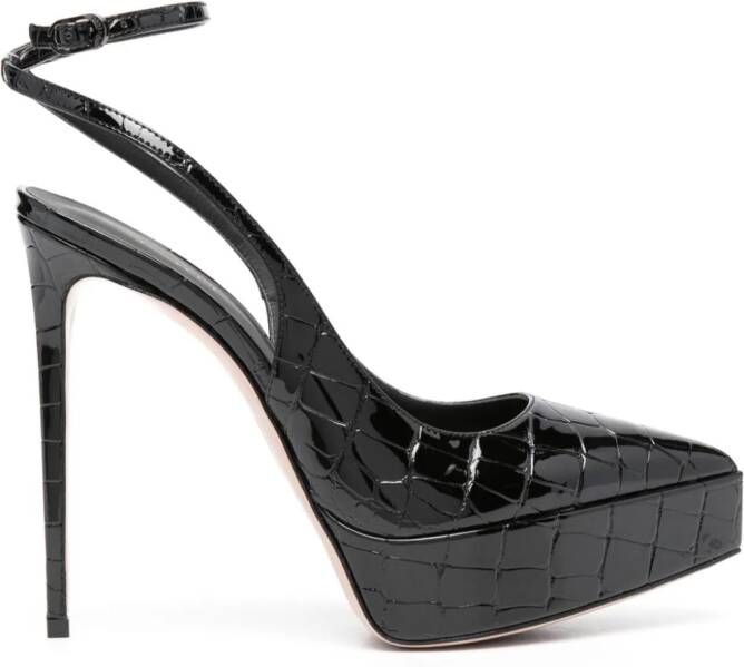 Le Silla Uma slingback pumps Zwart