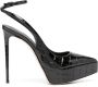 Le Silla Uma slingback pumps Zwart - Thumbnail 1