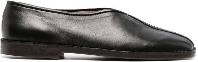 LEMAIRE Leren loafers Zwart