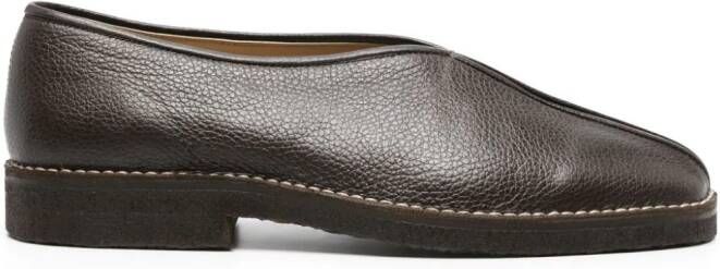 LEMAIRE Leren loafers Bruin