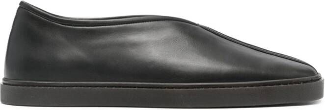 LEMAIRE Slip-on sneakers met afwerking Zwart