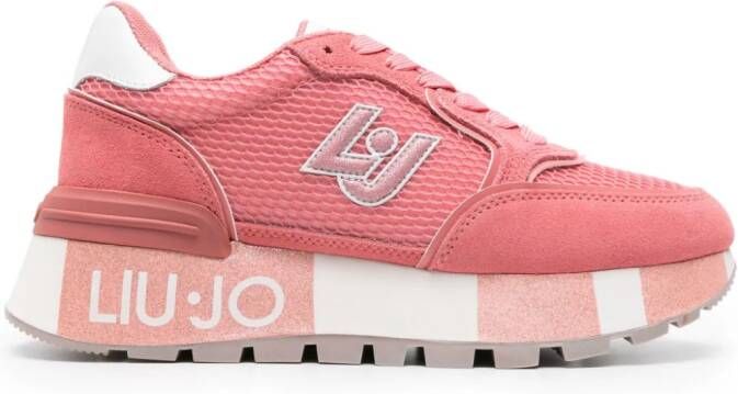 LIU JO Amazing 25 sneakers met plateauzool Roze