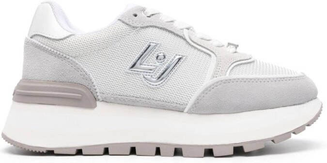 LIU JO Amazing 25 sneakers met plateauzool Wit