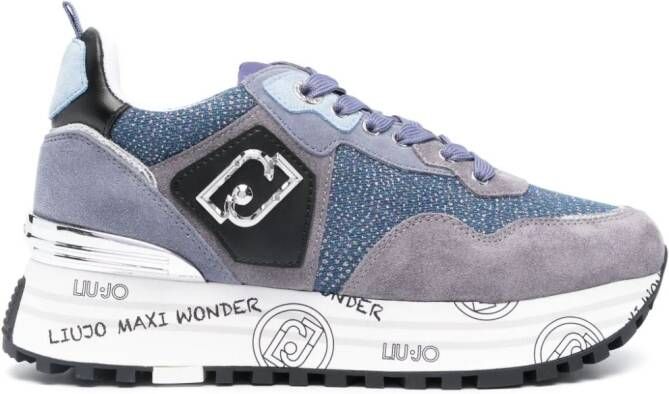 LIU JO Maxi Wonder sneakers Blauw
