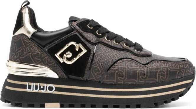 LIU JO Sneakers met chunky zool Bruin