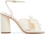 Loeffler Randall Camellia geplooide sandalen Beige - Thumbnail 1