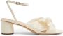 Loeffler Randall Dahlia sandalen met strik Beige - Thumbnail 1