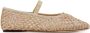 Loeffler Randall Losia raffia ballerina's Beige - Thumbnail 1