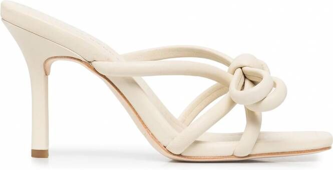 Loeffler Randall Margi geknoopte sandalen Wit