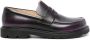 LOEWE Blaze leren loafers met vervaagd effect Paars - Thumbnail 1